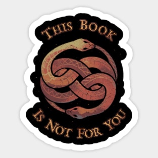 Endless Book - Neverending Fantasy Sticker